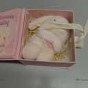 Baptism Gifts for Girl, Catholic Christening, Baby Dedication & Baptismal Gift Set for Baby Girls & Kids, with 9" Musical Praying Bunny Plush Toy & Everybunnies' Blessing Book in Keepsake Box
