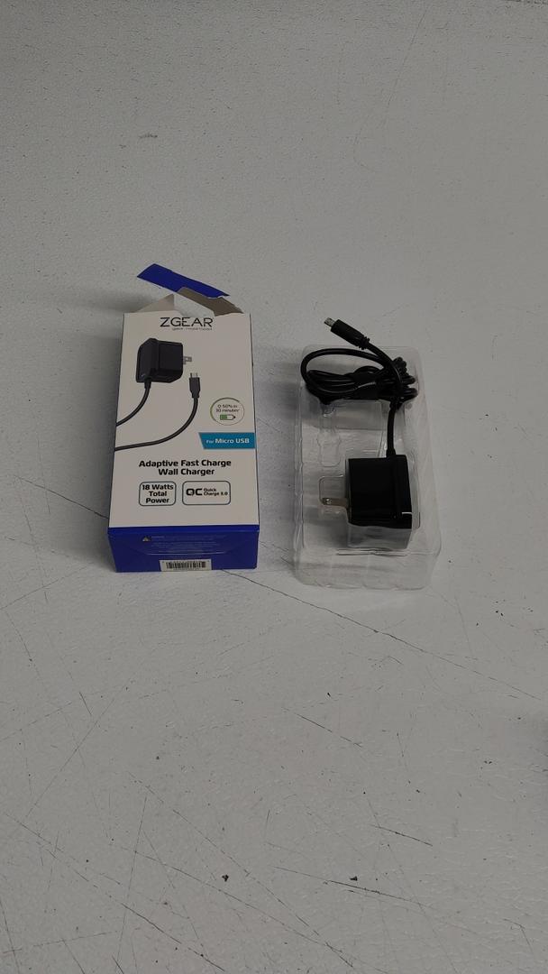 ZGEAR ADAPTIVE FAST CHARGE WALL CHARGER 18 Watts