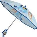 Bluey Stick Umbrella with Clamshell Handle 21"", Small, White