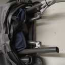 Rocking Camping Chair for Adults, Portable Folding Rocker Chair with Cup Holder and Side Pocket, Outdoor Chair, Navy