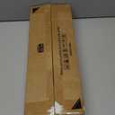 YaFex Heavy Duty Curtain Rods 32-150 Inch, 1 Inch Adjustable Black Curtain Rod for Windows, Extra Long Window Treatment Rods with Aluminium Finials, Easy Installation