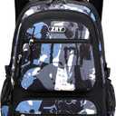 Rolling Backpack for Boys School Backpack with Wheels for Boys Wheeled Bookbags Trolley School Bags for Teens Girls, 6 Wheels