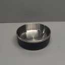 Stainless Steel Dog Bowl, Metal Water and Food Dish for Large Dogs, Insulated Non-Slip Pet Bowl, Easy Clean, 40oz, Blue