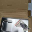 Toilet Paper Holder with Cover Tissue Roll Storage Rack Storage Dust-Proof for Kitchen & Bathroom-Stainless Steel