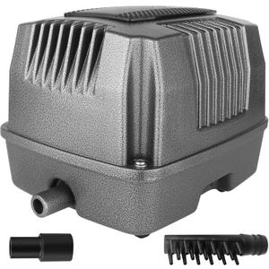 Linear Air Pump for Aeration, 1350GPH Septic Air Pump Pond Aerator for Koi Pond, Aquarium, Waste Treatment, Fish Farm, Seafood Restaurant, Hydroponic