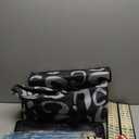 IFNOW American Mahjong Game Set - Blue Soft Bag 166 Premium Tiles with 4 All-in-One Rack/Pushers,100 Chips, 1 Wind Indicator, English Manual. Easy Carry Full Size Complete MahJongg Set