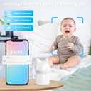 NOILLER 1080P Pan/Tilt Security Camera for Baby Monitor, 2.4G WiFi Pet Camera with Motion Detection, Night Vision, 2-Way Talk, RGB Night Lights, Lullabies, TF/Cloud Storage, Works with Alexa & Google Home