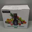 Juicer Machines, Cold Press Juicer with 4.2'' Large Feed Chute, Fit Whole Fruit and Vegetable Slow Juice Extractor Machine, 250W Masticating Juicer Easy To Clean, High Juice Yield, BPA Free (Black)