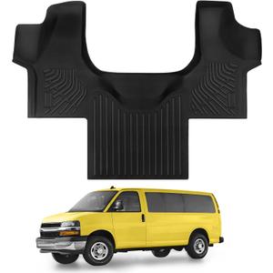 Floor Mats for Chevy Express & for GMC Savana 1500 2500 3500 2015-2023 All Weather Floor Mats for Chevy Express & for GMC Savana Accessories 1500 2500 3500 Accessories 2025-2015