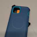 TUTUKII Magnetic Case for iPhone 13/14/15 with Belt Clip Holster, Heavy Duty Protection, Dark Green