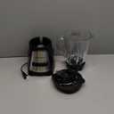 Hamilton Beach Power Elite Wave Action Blender For Smoothies, 40 Oz Glass Jar, 12 Functions Including Puree, Crush Ice, 700 Watts - Black (58148A)