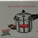 Prestige Popular Aluminium Outer Lid Pressure Cooker, 3 Litres, Silver
