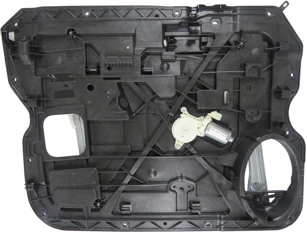 TYC 660580 Power Window Motor and Regulator Assembly Front Left-Side Compatible with 2009-2012 Dodge Ram Pickup