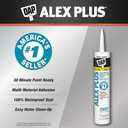 11-Pack DAP INC 18152 10.1oz White Alex Plus Acrylic Latex Caulk with Silicone
