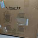 LASFIT Floor Mats & Backrest Mats & Cargo Mats for Mazda CX-90/CX-90 PHEV 2026 2025 2024 7 Seats (Only Fit 3rd Row 60/40 Split-Bench Seats) All Weather TPE Custom Fit Car Liners for CX-90/CX-90 PHEV