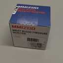 MMIZOO Wrist Blood Pressure Monitor Large LCD Display BP Machine Adjustable Cuff 5.31-7.68 inch Automatic 99x2 Sets Memory with Carrying Case for Home Use (W1681) (White)