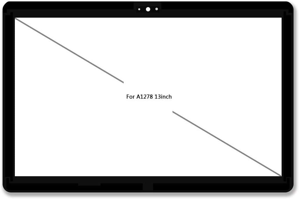 LCD Glass Cover Replacement for MacBook Pro 13" Unibody A1278 (Mid 2009-Mid 2012)