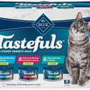 Blue Buffalo Tastefuls Flaked Wet Cat Food Variety Pack, Made with Natural Ingredients, Best By: 2028 April 1