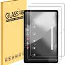 MUBUY-GOL Tempered Glass Screen Protector for Onn 11 inch Tablet Pro 2024 (Model 100146660), 2-Pack Tempered Glass Scratch Resistant Anti Fingerprint 9H Hardness Screen Filte