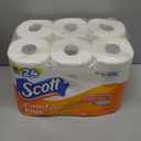 Scott ComfortPlus Toilet Paper, 12 Triple Rolls, 231 Sheets per Roll, Septic-Safe, 1-Ply Toilet Tissue