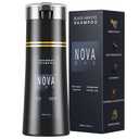 NOVA DYE Black Hair Dye Shampoo 3 in 1, Natural Dye Shampoo for Men & Women, Herbal Ingredient Shampoos for Grey Hairs Coverage
