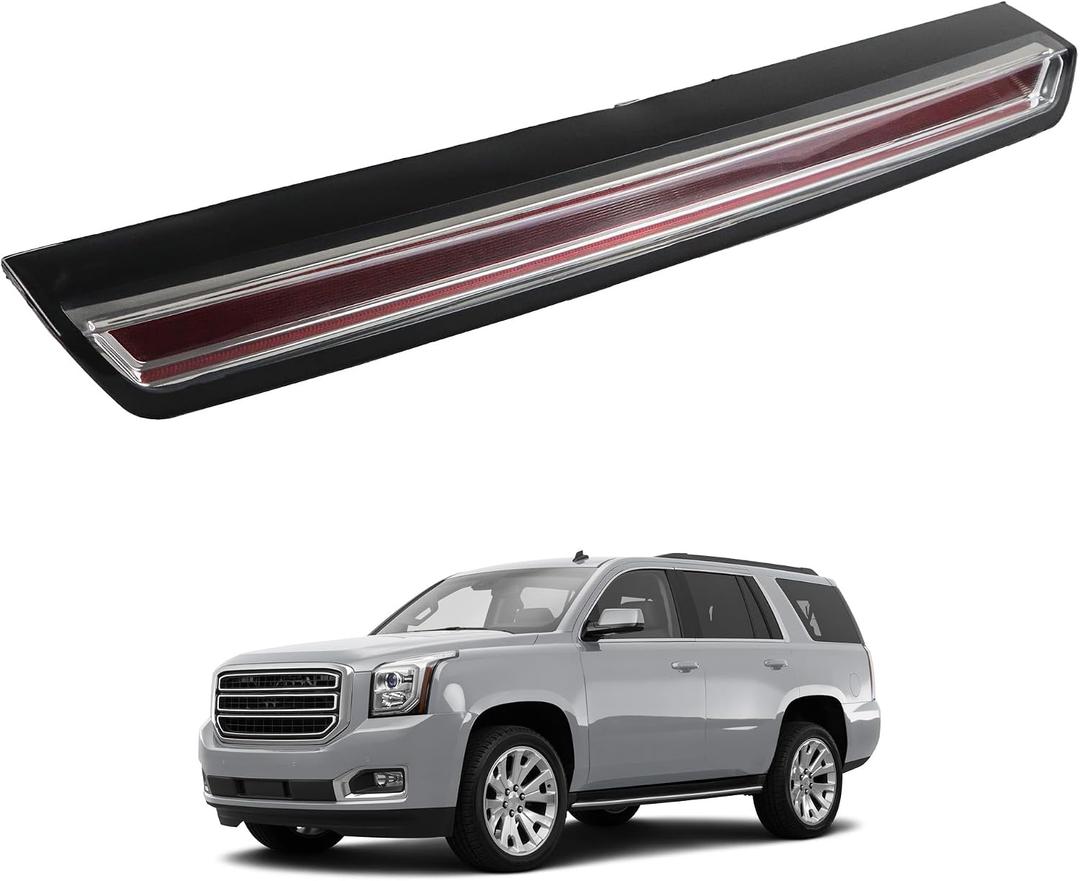 Center High Mount Stop Light 3rd Third Brake Lights Compatible With 2015-2020 GMC Yukon/Yukon XL Cadillac Escalade/Escalade ESV Replace 22783103 923-117 22803028