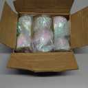 Aluminum Foil Balloon Weights for Parties (6 pcs) - 0.31lb (140g) Each - Premium Balloon Anchors for Birthday, Wedding, Dinner, Indoor & Outdoor Decorations(Lridescent 6pcs)