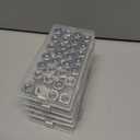 5 x 30Pieces M10-1.5mm Nylon Lock Nuts,SpzcdZa 304(A2-70) Stainless Steel LockNuts for Industrial and Construction Fasteners;Standard Metric Thread Nylock Nuts