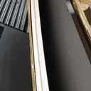 SpaceAid Washer Dryer Countertop, Laundry Wood Shelf Topper with Edge, 54" Width x 27.5" Depth Cover Guard Organizer for Washer and Dryer Laundry Hamper Counter Storage Organization (Gray) (Large)