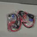 Trolling Motor Plugs for Minn Kota 12V/24V/36V/48V 2-Wire 8 Gauge 50A Trolling Motor Plug Receptacle Set for Marine Boat Down Rigger Fishing Reel,Male & Female Watertight Quick Connect (2-Prong,Elbow (2pk blue))