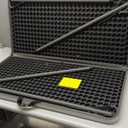 LIFETIME 280228 37-Inch Square Fold-in-Half Table, White Granite Top with Gray Frame