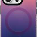 Gradient Case for The iPhone 14 Pro - Purple Multi-Color Ombre Design, Impact-Resistant and with Magnets