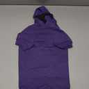 Zack & Zoey Polyester/Cotton Basic Dog Hoodie, Medium, 16-Inch Ultra Violet