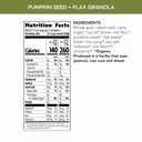 Nature's Path Organic Pumpkin Seed + Flax Granola, 24.7 oz (Pack of 6), Non-GMO (EXP 12/27/26)