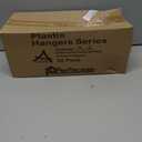 Clear Plastic Skirt & Pants Hangers 20 Pack, Clips Hanger for Pants, with Strong Metal Clips, Skirts, Trunks, Acrylic Hangers, Heavy Duty Vics 5131 Apparael Store Hangers