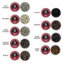 Hair Couture Silicone Tube Locks 200 Pieces Premium Beads Rings Micro Links Professional Tools I-Tip Extension Extra Hold Strength Accessories TPS4060-PBRN