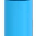 THERMOS FUNTAINER 16 Ounce Stainless Steel Vacuum Insulated Bottle with Wide Spout Lid, Electric Blue