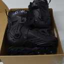 LIKU Black Professional Inline Skates Unisex (Men 11,Women 12)