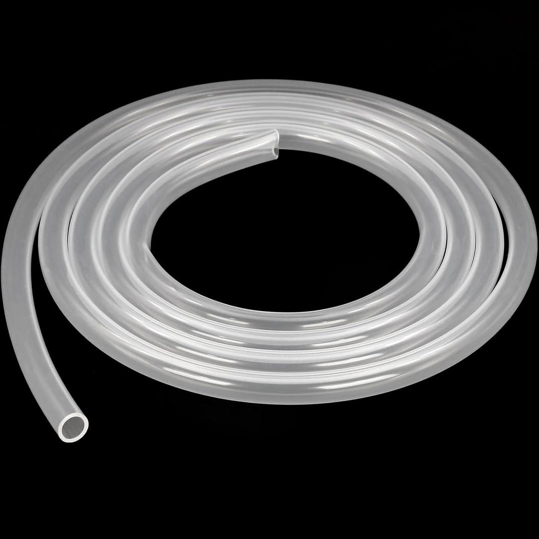 Silicone Tubing 1/2" ID x 5/8" OD - 10ft Length Food Grade Silicon Tube Flexible High Temp Pure Silicone Hose for Home Brewing Wine making (9.84ft)