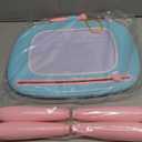 Kikidex Toddlers Toys Age 1-3, Magnetic Drawing Board, Doodle Board Pad Learning and Educational Toys for 1 2 3 Year Old Baby Kids Birthday Gift (Mint Blue)