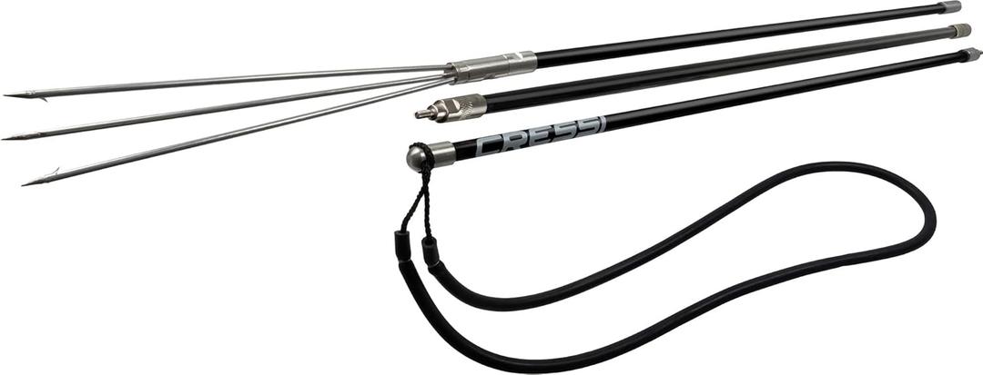 Cressi Pole Spear for Spearfishing - Fiberglass Made, Light & Strong - FG Designed in Italy