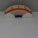 Bright Creations Rainbow Wooden Pen Holder for Desk Accessories, Cute School Supplies (12.6 x 5.04 x 2.32 In)