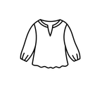 Women's Lace Trim Long Sleeve Boho Blouse Tie Front Tops Button Ovesized Shirts Dressy Casual Blouses Black Medium