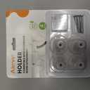 AIEVE 4 Pack Stand Mixer Attachment Holders Compatible with Kitchen aid Mixer Accessories, Flex Edge Beater, Flat Beater, Dough Hooks and Wire Whip Organizer