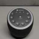 Hotmoon Sound Machine, Cocoon Pro 2 White Noise Machine for Sleeping Adults, 388 Non Looping Sounds & Sleep Timer, Smart App Control Night Light, Nature Sound Pink Green Brown Noise Maker, Plug in (Medium, Black)