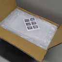 6 Pack Hat Organizer Box, Stackable Clear Baseball Caps Holder Box Containers with Magnetic Door for Hats Snapback Cap Storag, Hat Rack Display Case, Holds 8 Hats Each (Clear)