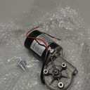 High Torque PMDC Right Angle Gear Motor 12V Reversible 50 RPM (Right Gear-Box) with Threaded Shaft