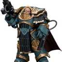 JOYTOY Warhammer 40,000 1/18 Action Figure Sons of Horus Legion Praetor in Cataphractii Terminator Armour Collection Model Birthday Gifts