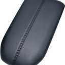 Center Console Lid Compatible with Toyota Rav4 2019 2020 2021 2022 2023 Armrest Cover Replace 58920-42010-C0 5892042010C0 Leather Material(Black)