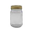 Mason Jars From The Arkansas Glass Company With A 4.25" Mouth And 6.25" Height